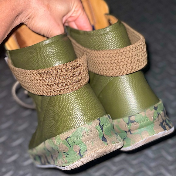 MAGNUS ALPHA ARMY GREEN BOOT SHOES SNEAKERS SIZE 11 MENS CAMO retails $276 - Picture 7 of 11